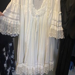 Vintage Christian Dior robe and gown set